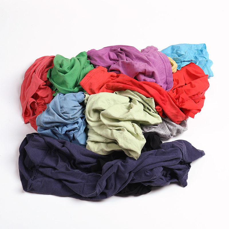 Colored T-shirt Cotton Rags